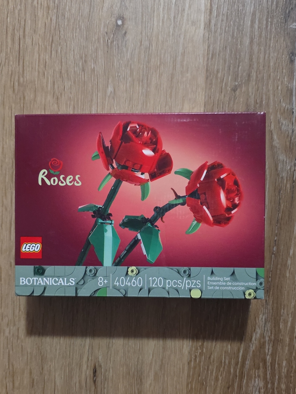 LEGO Roses Botanical Collection Building Set 40460